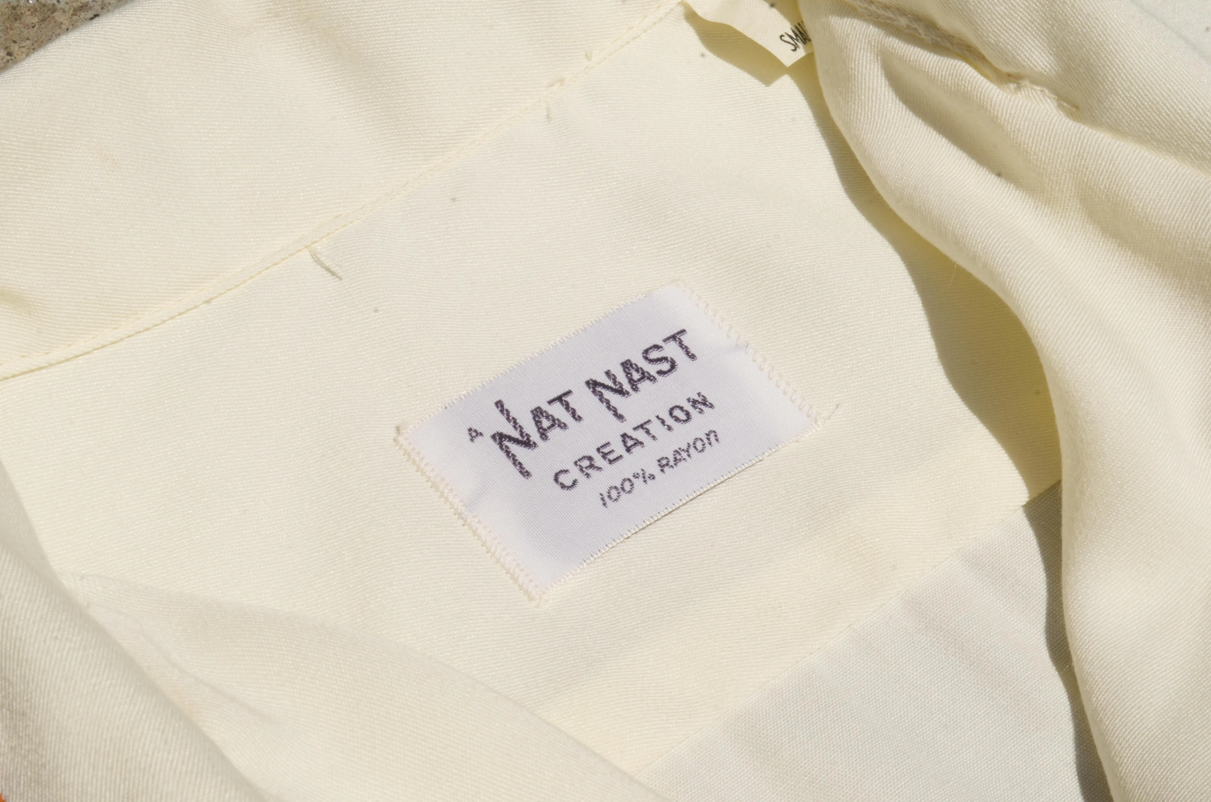 NAT NAST - Rayon Gabardine Loop Collar Bowling Shirts