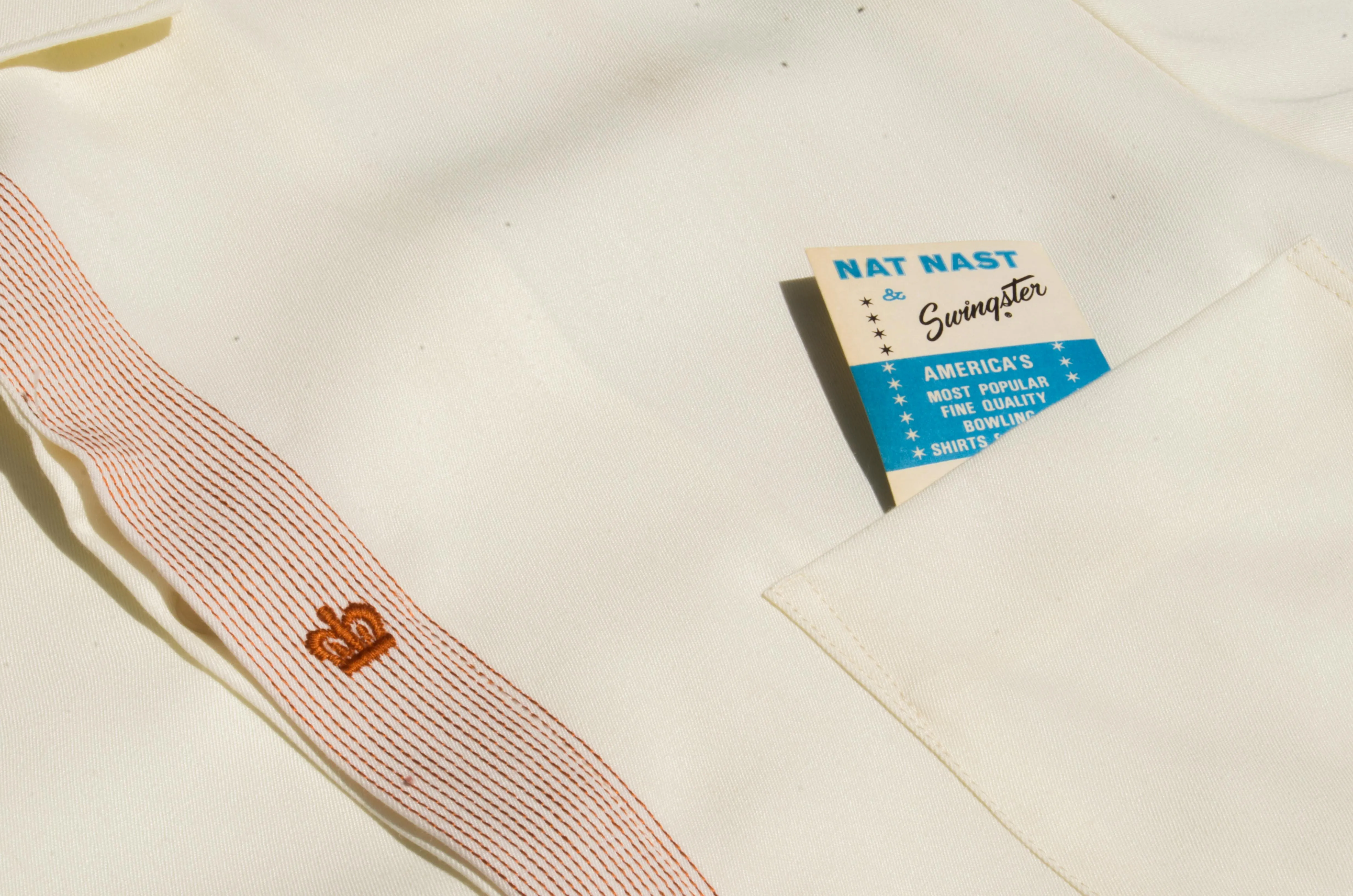 NAT NAST - Rayon Gabardine Loop Collar Bowling Shirts
