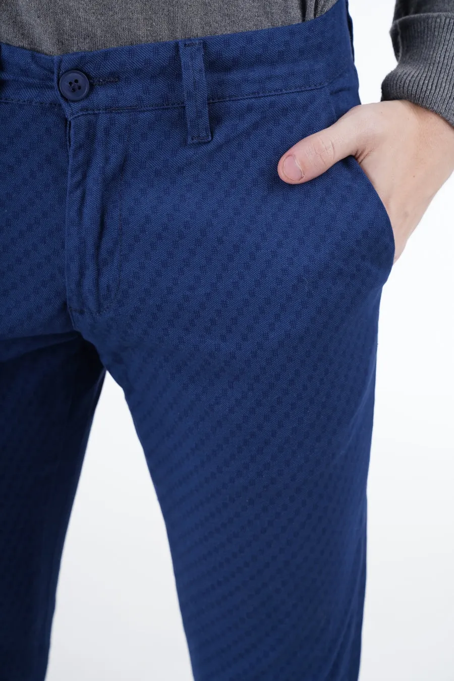 Navy Twine Pants