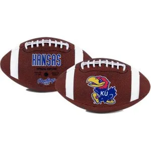 NCAA Kansas Jayhawks Game Time Full Size Football