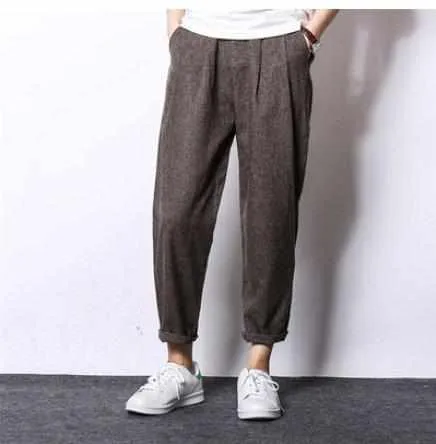 Neo Zen Casual Knitted Ankle Length Pants