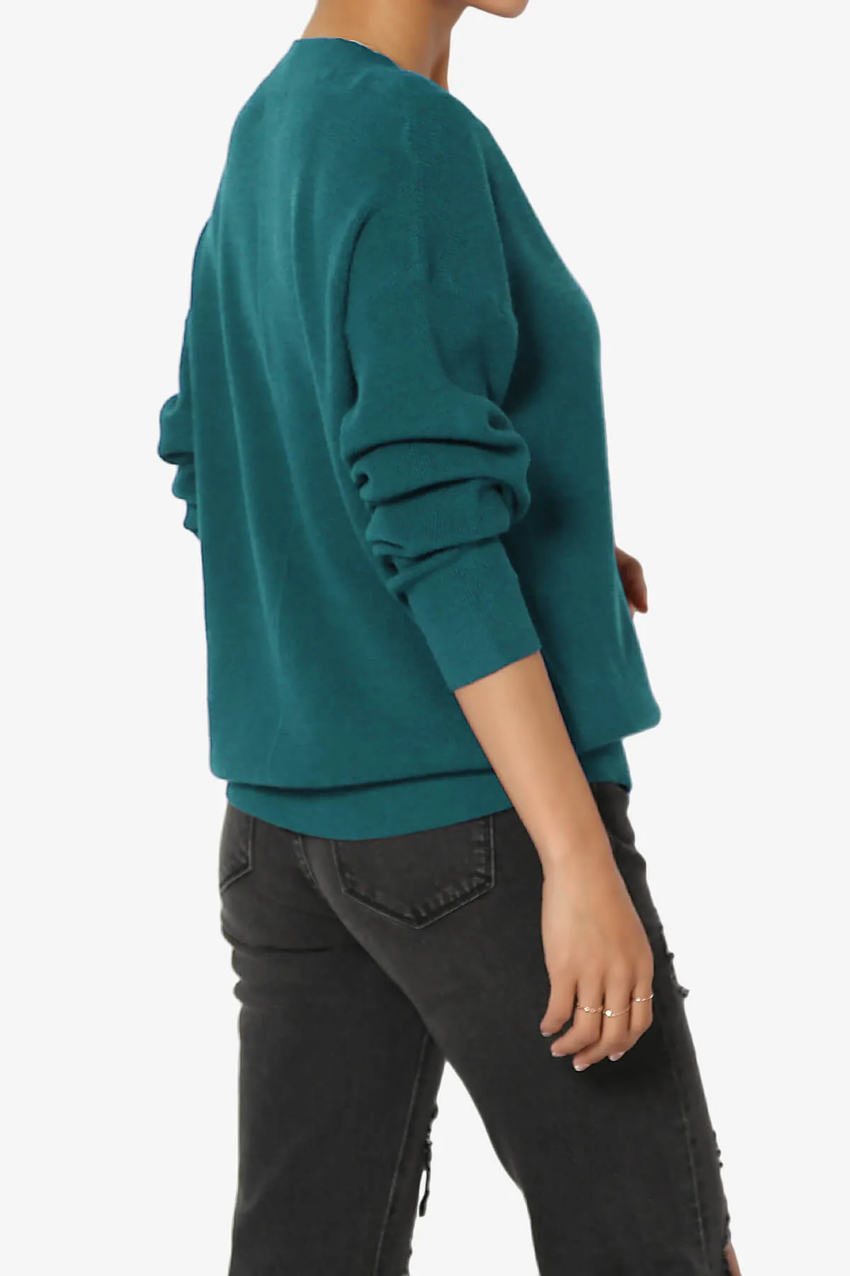 Nicky Micro Waffle Viscose Knit Cardigan
