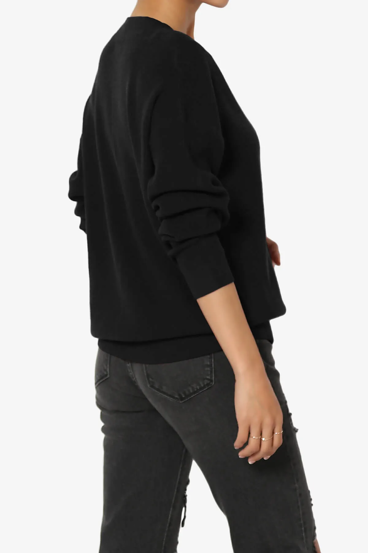 Nicky Micro Waffle Viscose Knit Cardigan