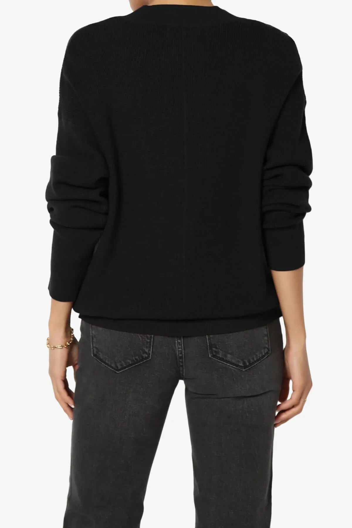 Nicky Micro Waffle Viscose Knit Cardigan