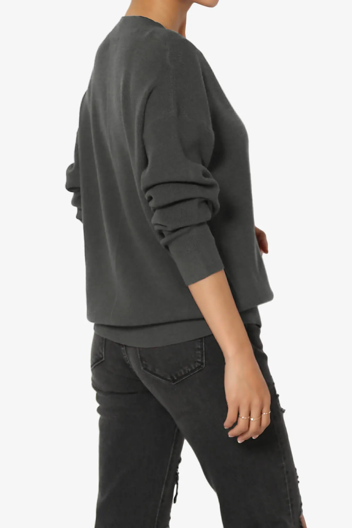 Nicky Micro Waffle Viscose Knit Cardigan