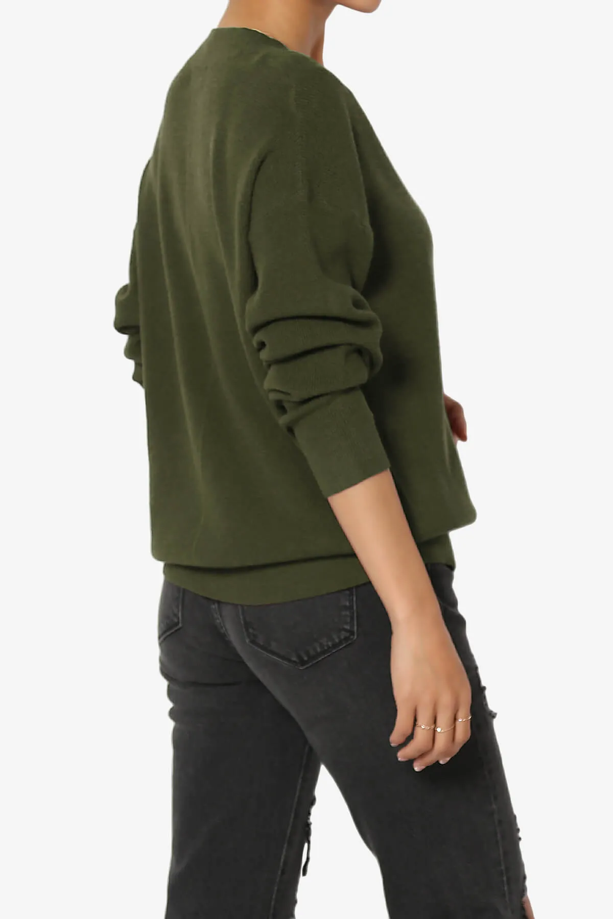 Nicky Micro Waffle Viscose Knit Cardigan