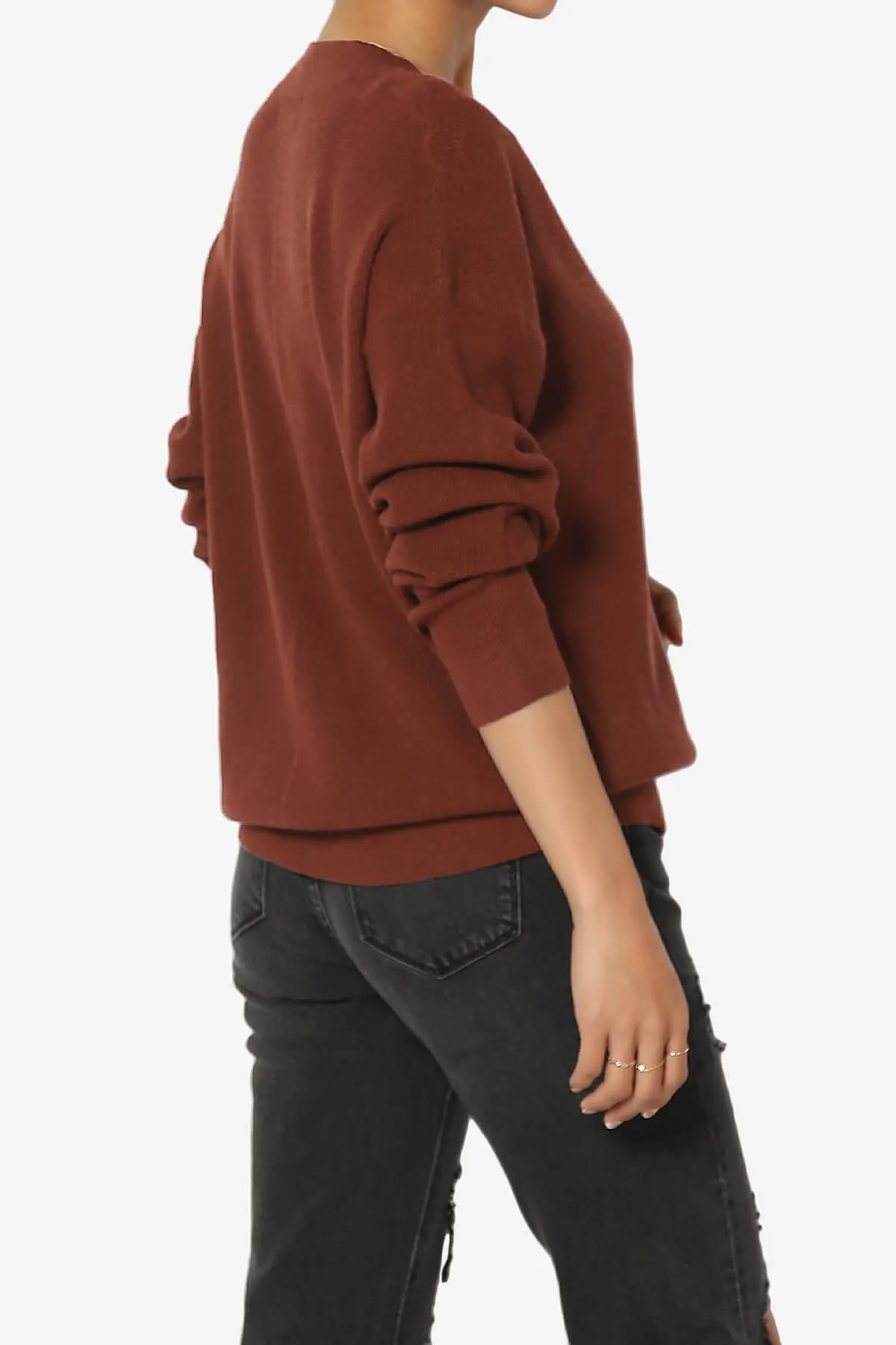 Nicky Micro Waffle Viscose Knit Cardigan