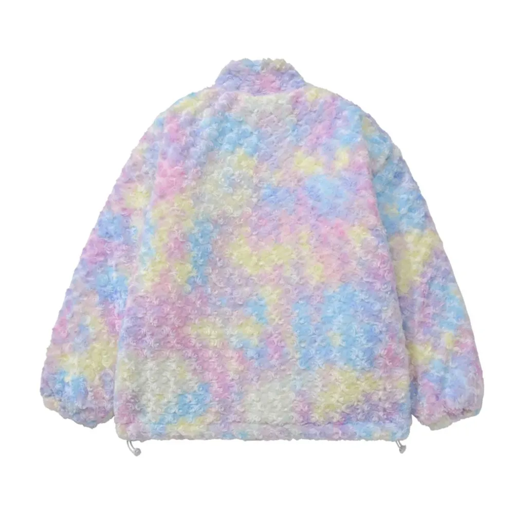 【NOW TREND】Casual Gradient Fleece Coat