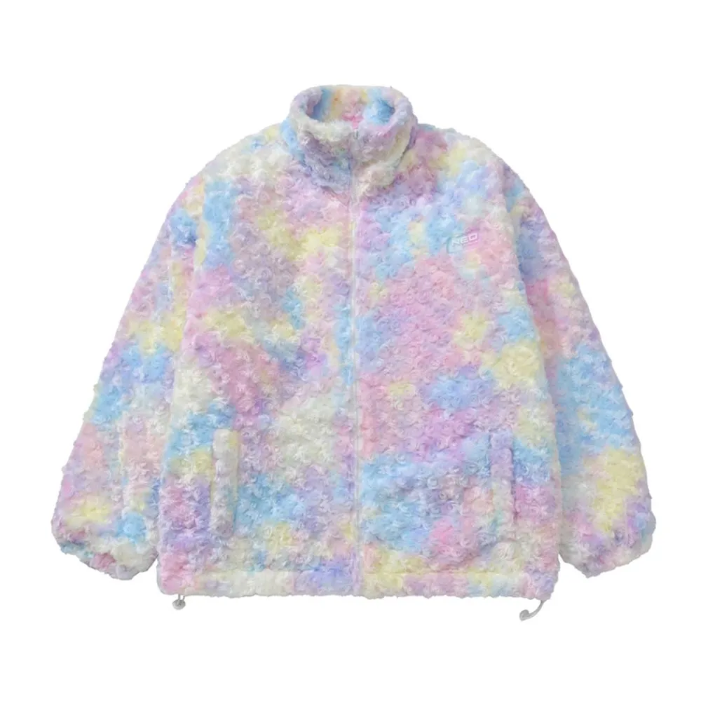 【NOW TREND】Casual Gradient Fleece Coat