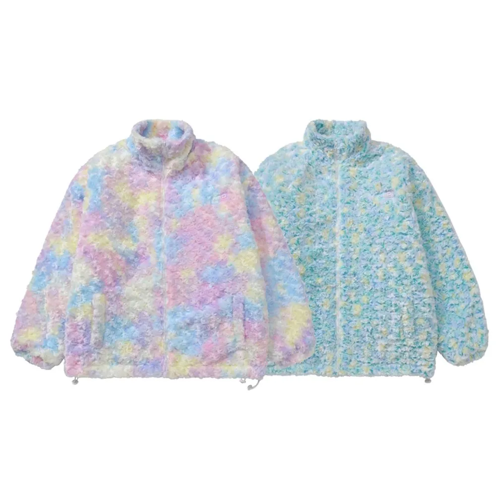 【NOW TREND】Casual Gradient Fleece Coat