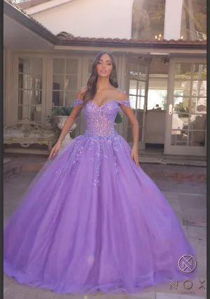 Nox Anabel Quinceñera Dress H1349