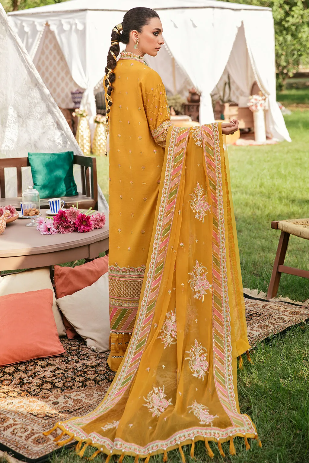NURAY  | Afrozeh Gul Bahar Festive Collection 2022 | Unstitched Embroidered Lawn Suits