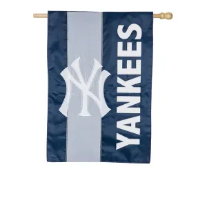 NY Yankees, Embellish Reg Flag,15sf4218