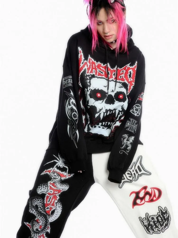Original punk rock sports pants【s0000004458】