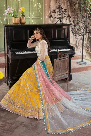 PAREESHA | Afrozeh Hayat Wedding Formals Collection 2021 | Unstitched Embroidered Chiffon Suits