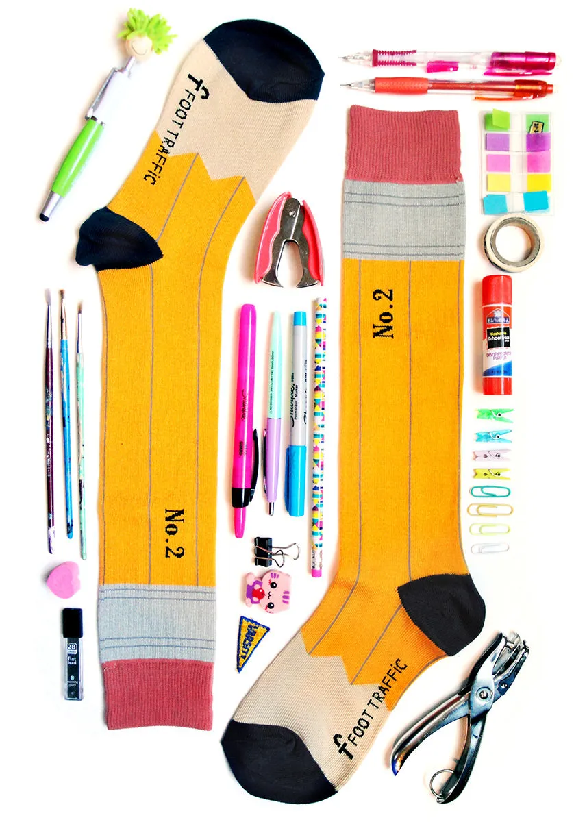 Pencil Knee Socks