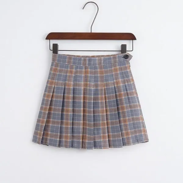 Plaid Mini Skirt
