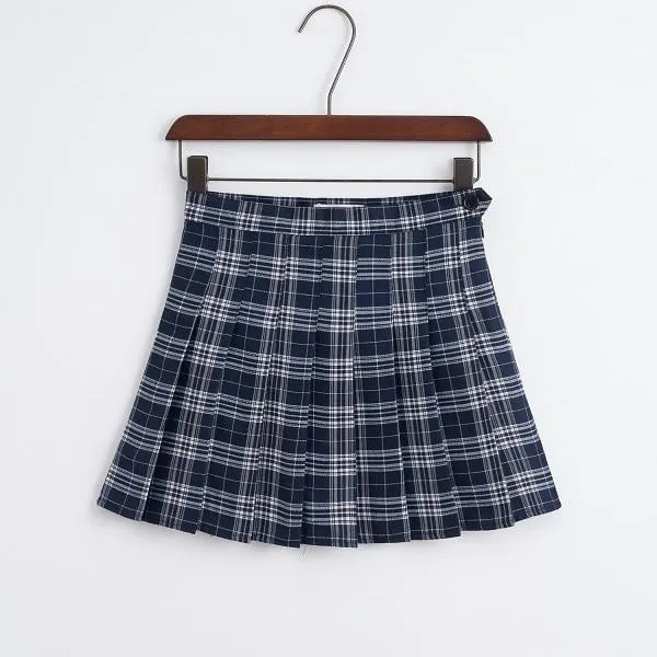 Plaid Mini Skirt