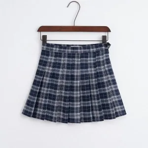Plaid Mini Skirt