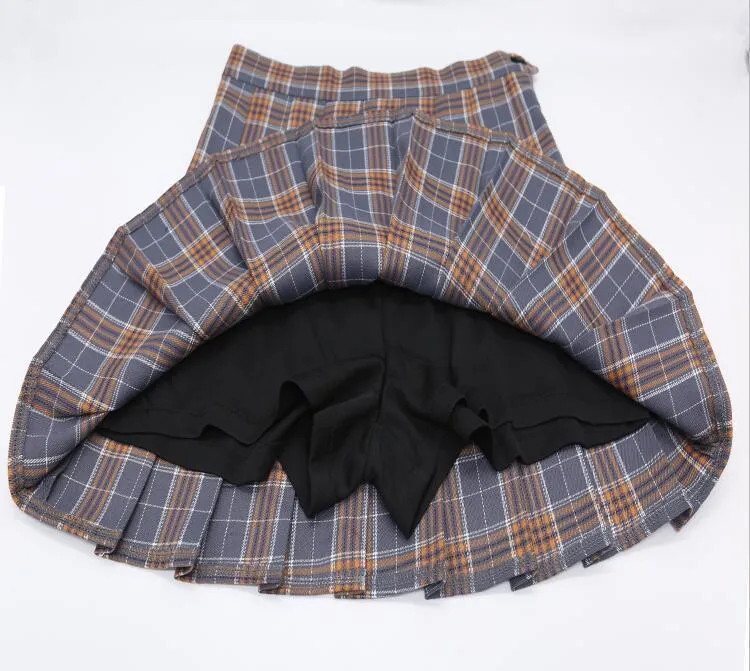 Plaid Mini Skirt