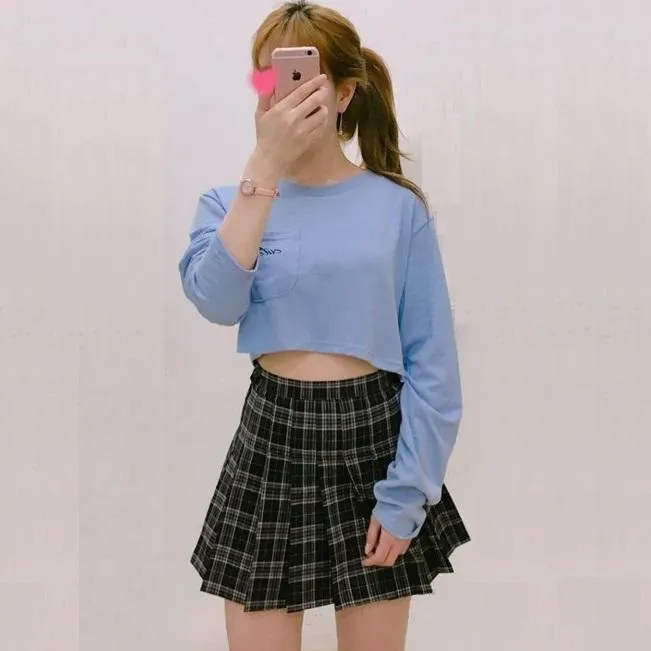 Plaid Mini Skirt