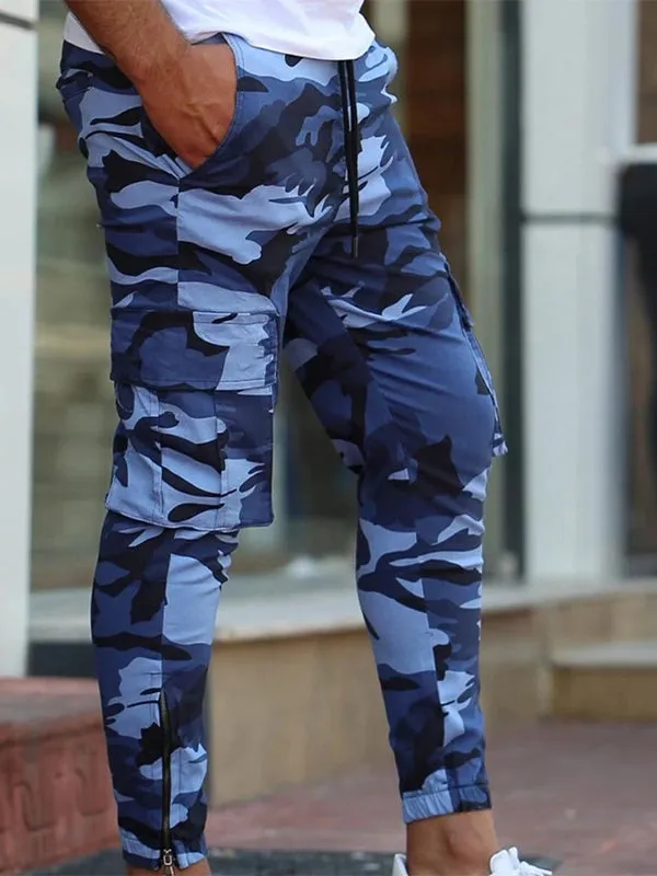 Print Sports Casual Jogger Pants