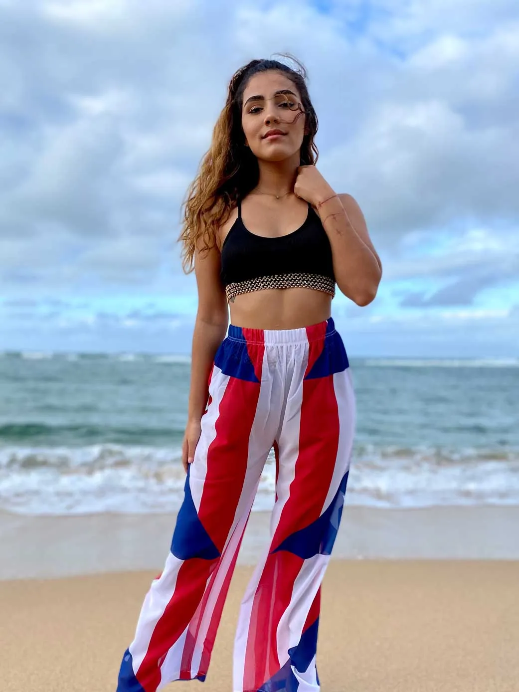 PUERTO RICO PALAZZO PANTS