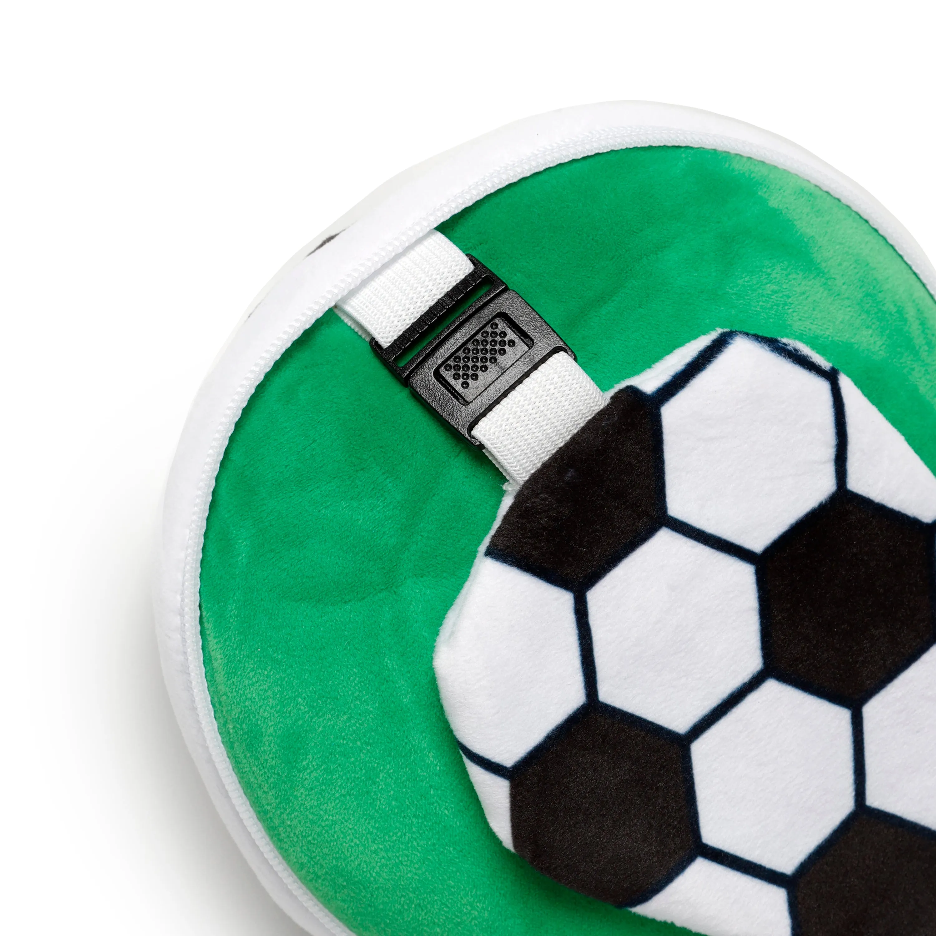 Relaxeazzz Travel Pillow & Eye Mask - Football