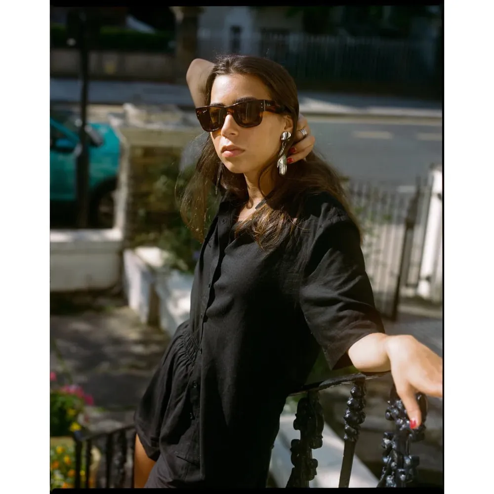 RHYTHM CLASSIC LOUNGE SHIRT BLACK