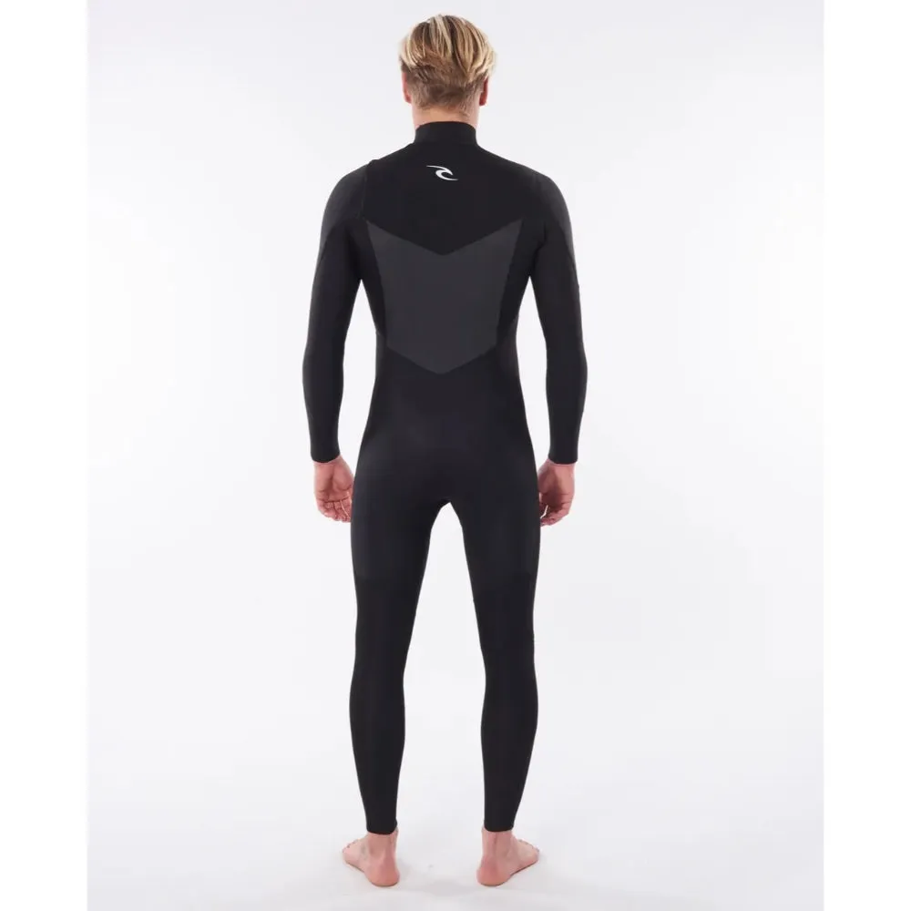RIP CURL DAWN PATROL 4/3 CHEST ZIP BLACK