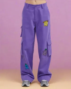 Samii Ryan Mr Men Patchwork Cargo Pants