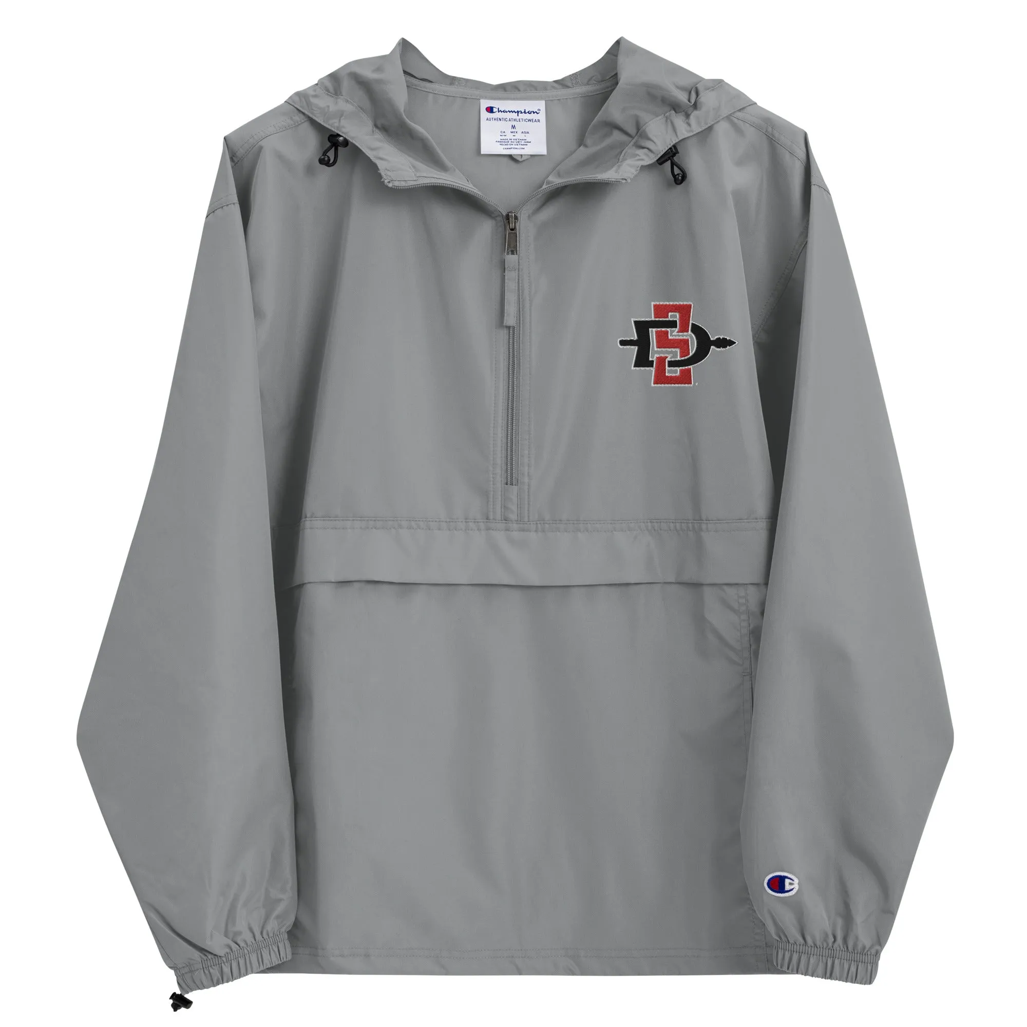San Diego State Embroidered Windbreaker Jacket