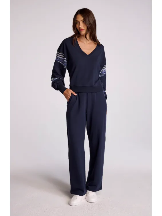 Sundays Mani Pants in Navy