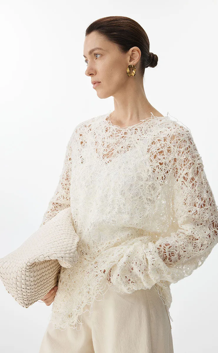 Sweater / JNBY Oversized Textured Knit Sweater
