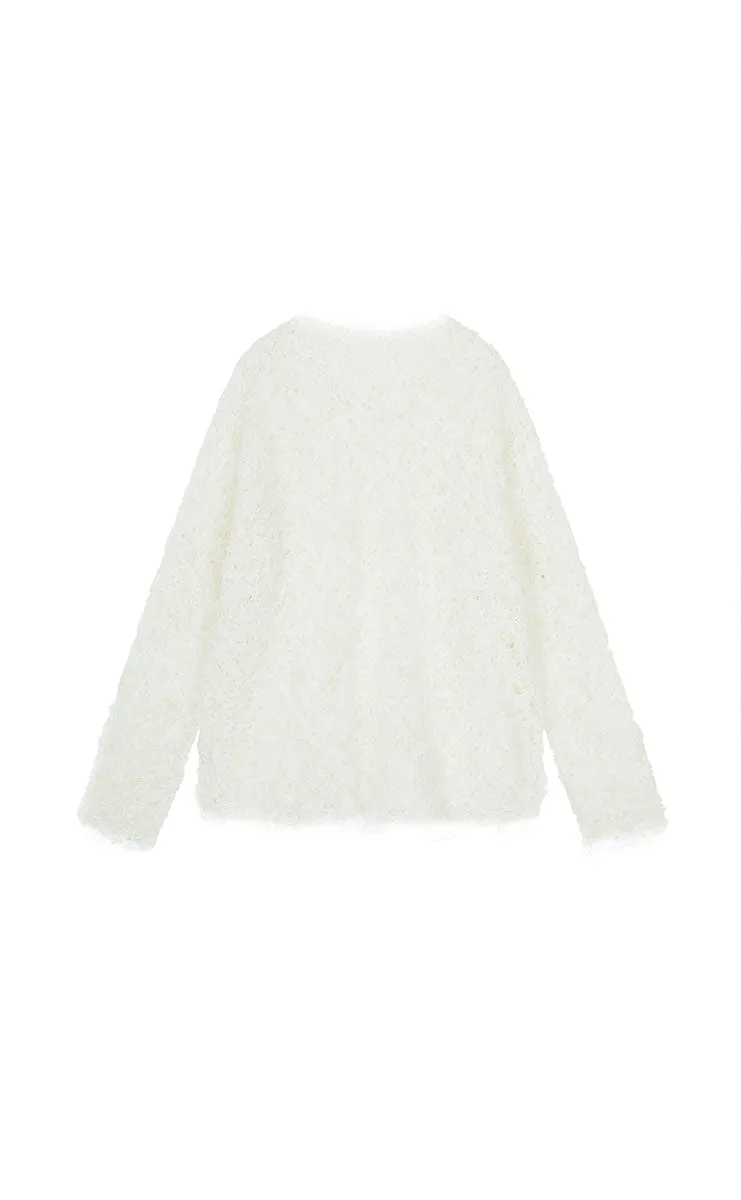 Sweater / JNBY Oversized Textured Knit Sweater