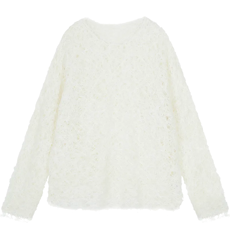 Sweater / JNBY Oversized Textured Knit Sweater