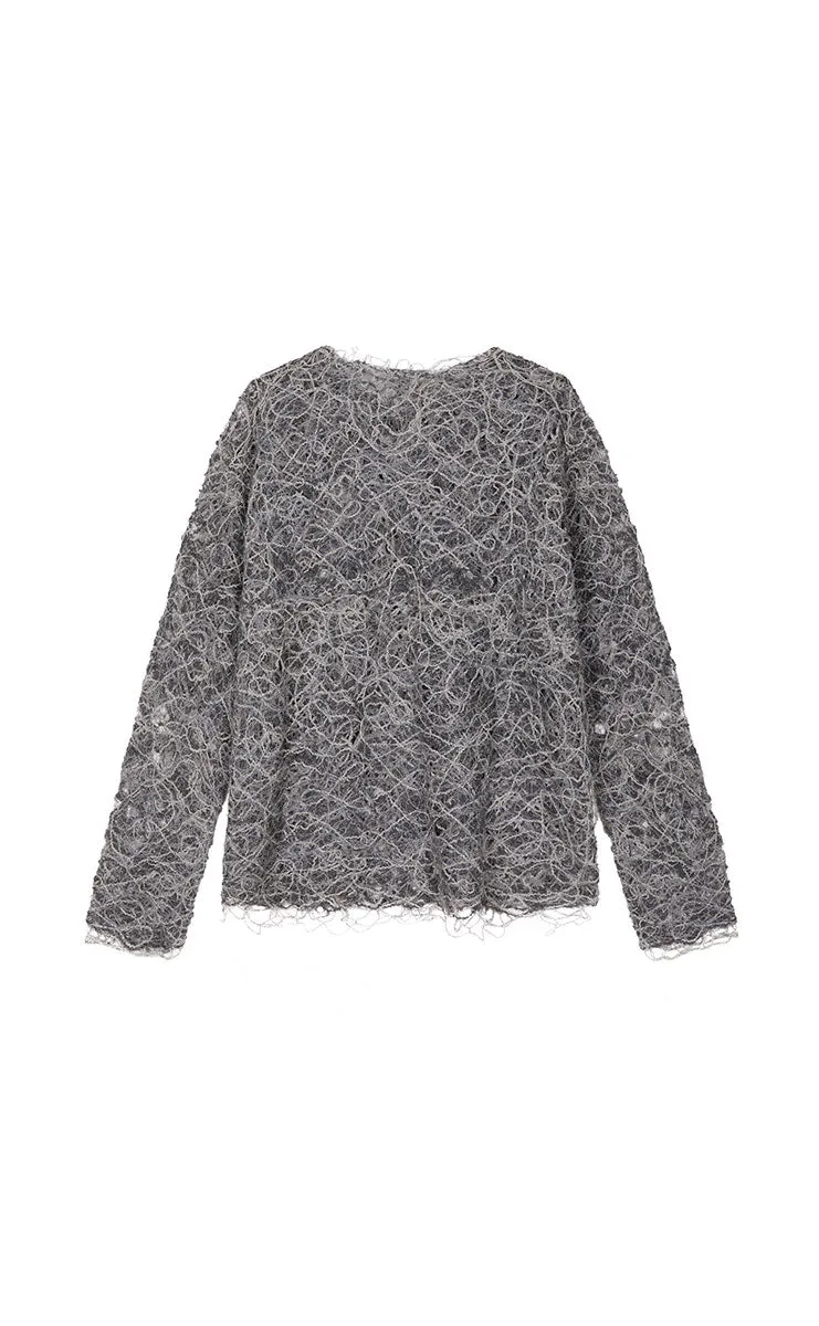Sweater / JNBY Oversized Textured Knit Sweater