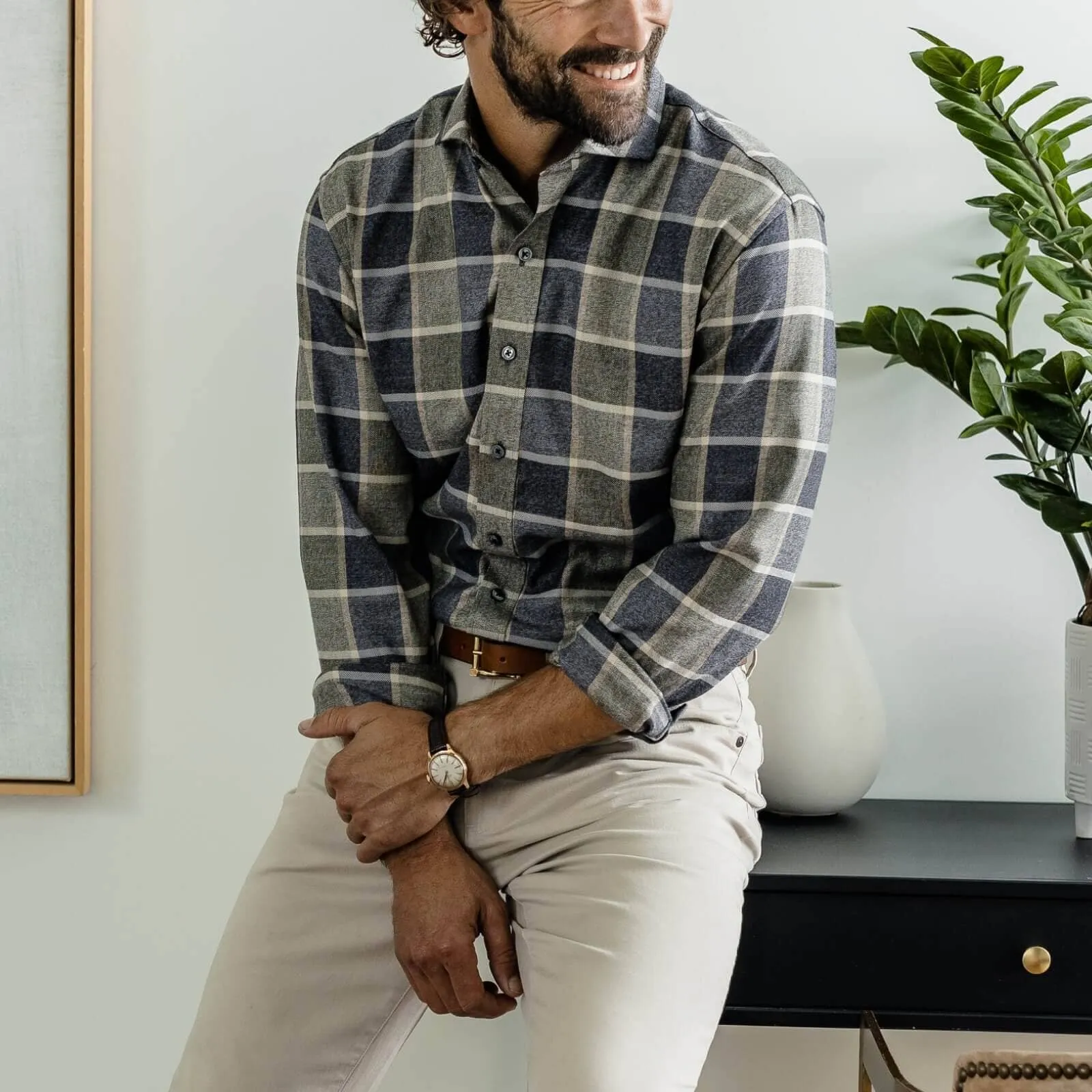 The Sage Hartmann Flannel Custom Shirt