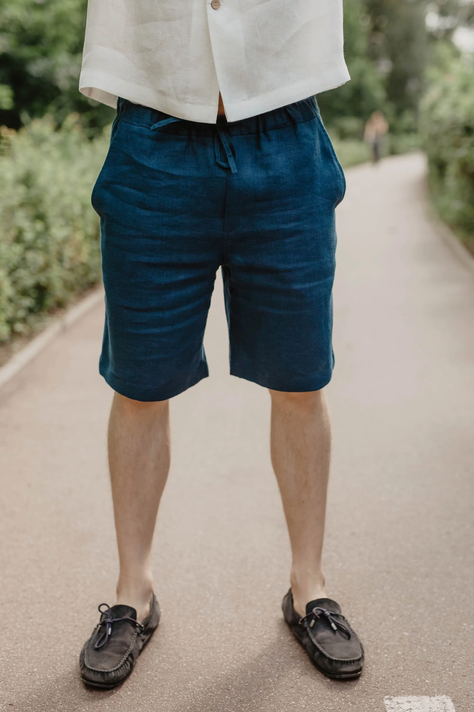 Tilkis Men's Linen Classic Shorts | Multiple Colours
