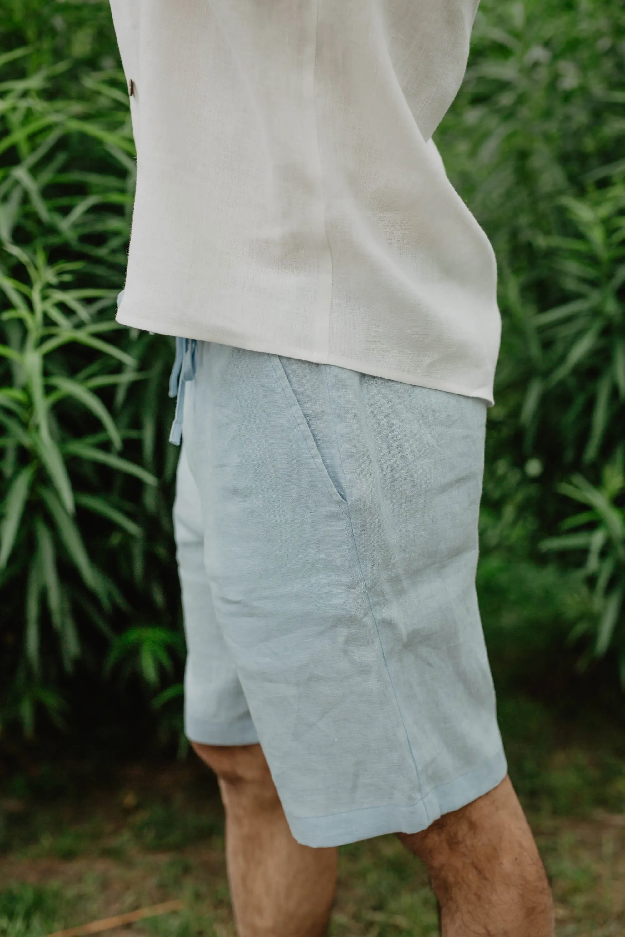 Tilkis Men's Linen Classic Shorts | Multiple Colours