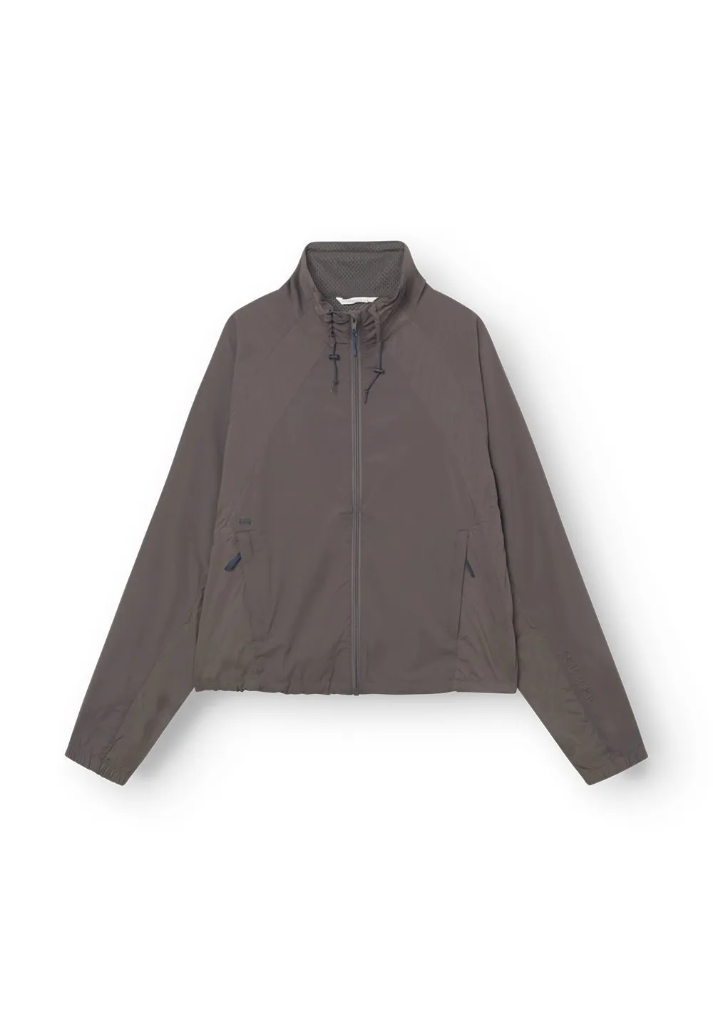 Track Jacket Oversized KIA - dark brown