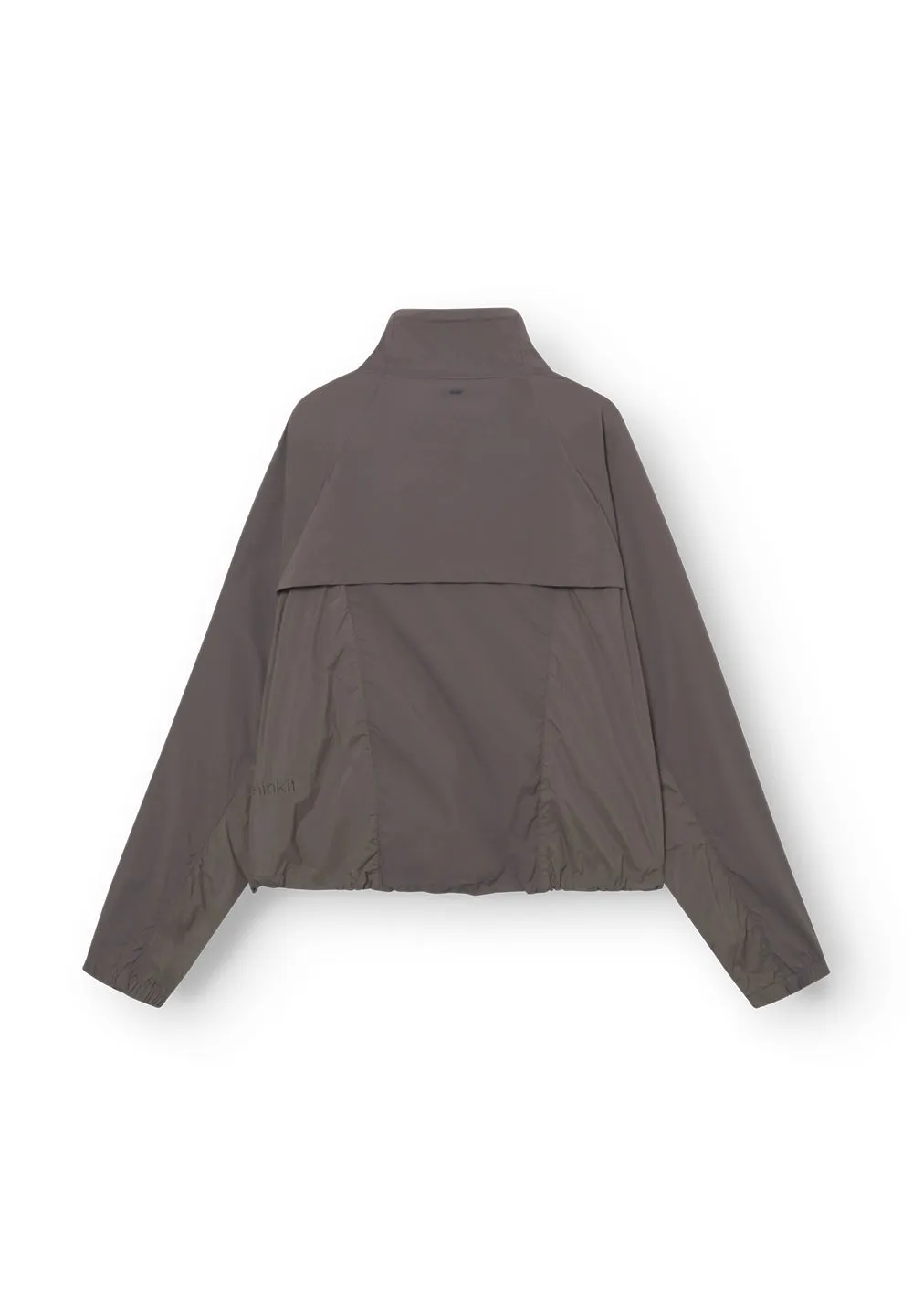 Track Jacket Oversized KIA - dark brown