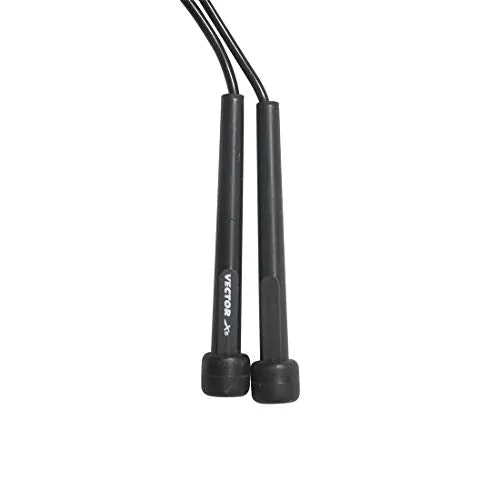 Vector X VXF Nylon 684 Skipping Rope (Black)