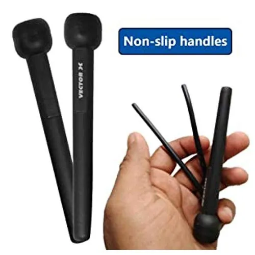 Vector X VXF Nylon 684 Skipping Rope (Black)