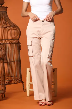 Victoria Cargo Pants women's in modal Straight fit