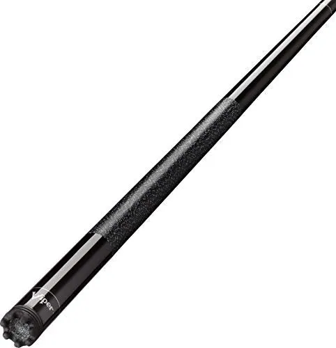 Viper Jump Shot/Break 58" 3-Piece Billiard/Pool Cue, Black, 21 Ounce
