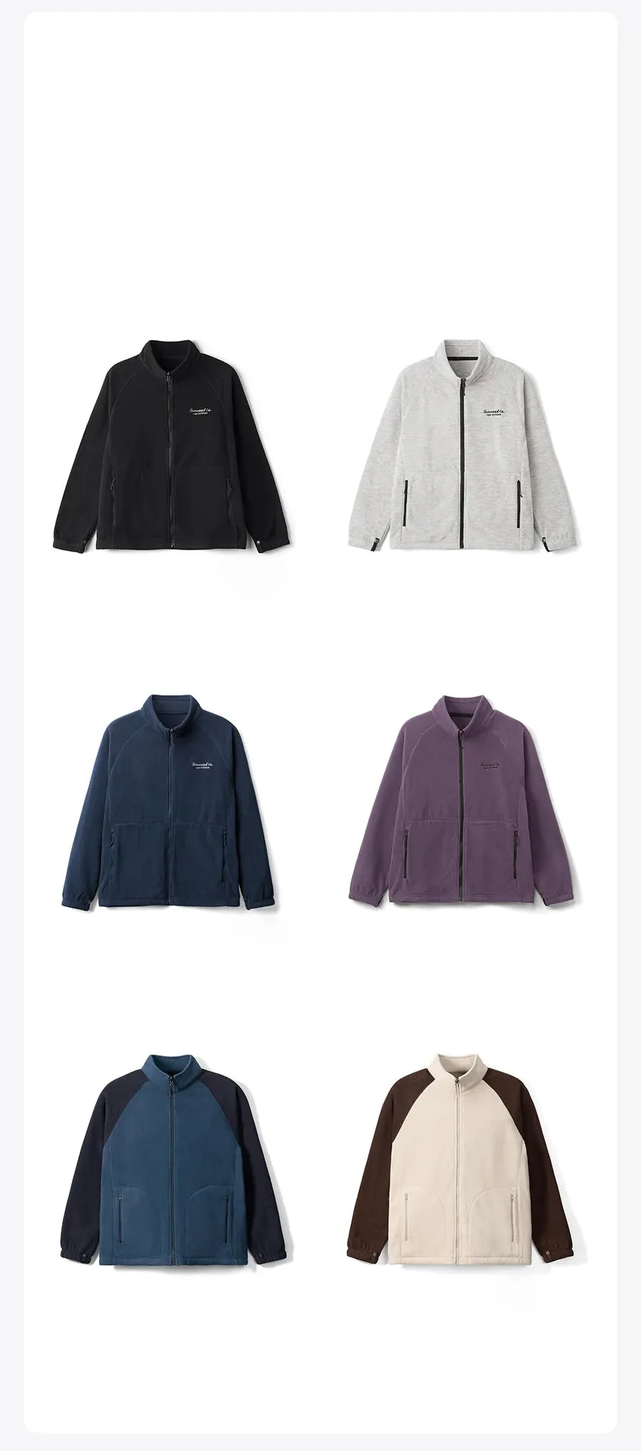 Warm Winter Cosy Outdoor Fleece Jacket C35