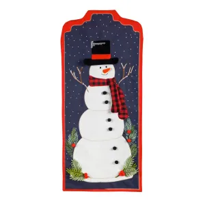 Winter Snowman Everlasting Impressions Textile Décor,14l10046xl