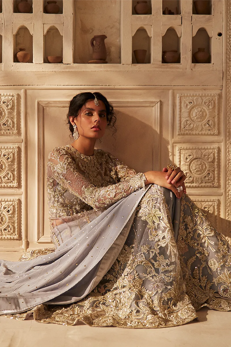WISTERIA | Suffuse Aab-e-Zar Luxury Wedding Collection 2020 | Unsttiched Embroidered Embelished Bridal Suits