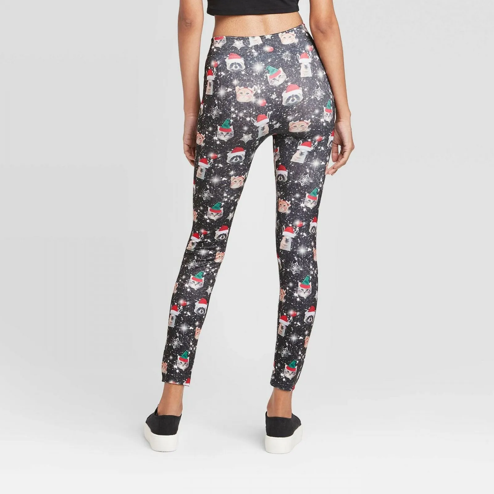 Wondershop Women's Christmas Critter Fleece Lined Seamless Leggings